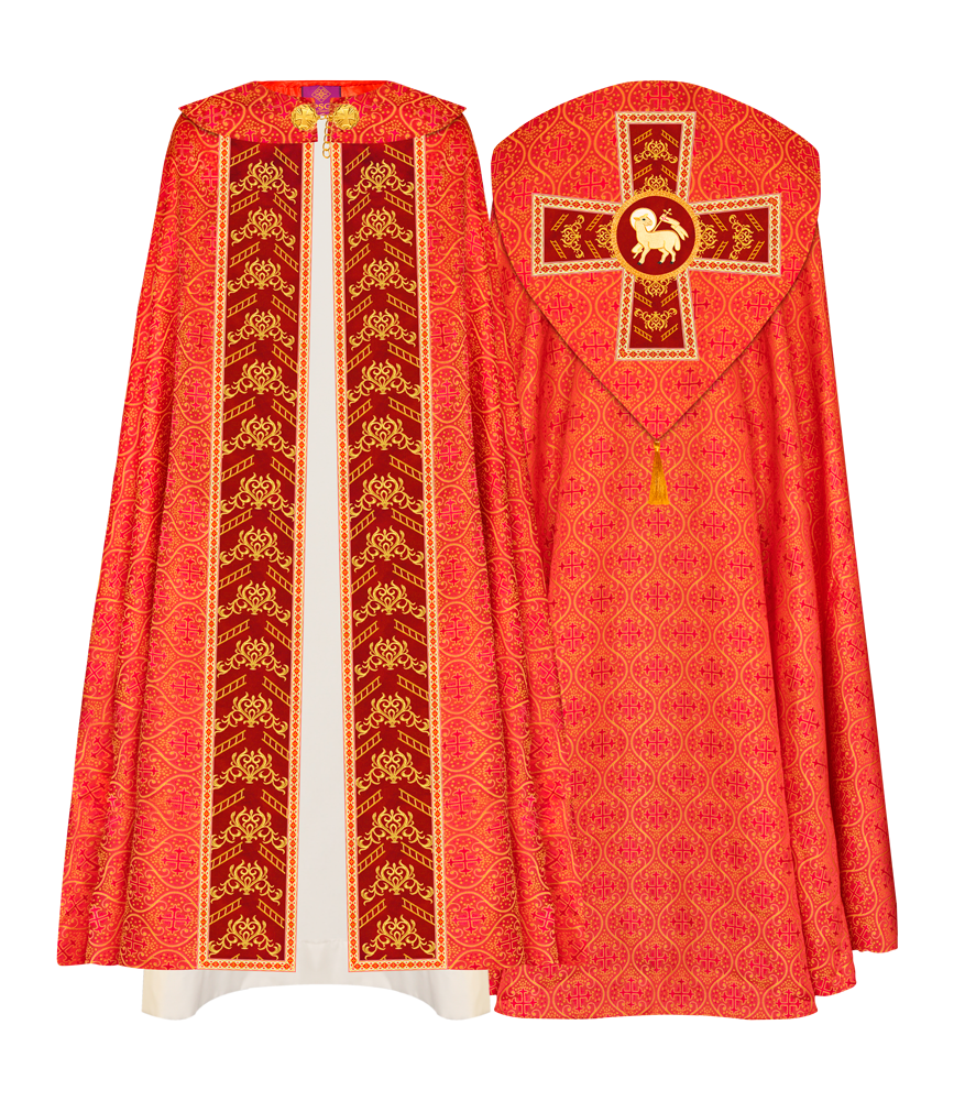 GOTHIC COPE VESTMENTS WITH ADORNED MOTIFS