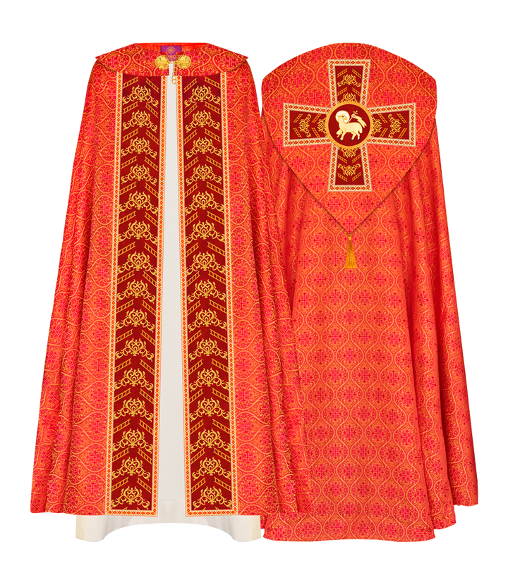 GOTHIC COPE VESTMENTS WITH ADORNED MOTIFS