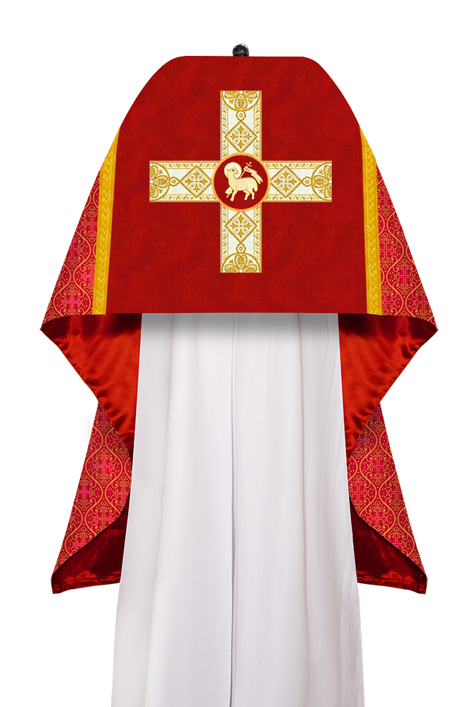 Humeral veil - White Diamond lace