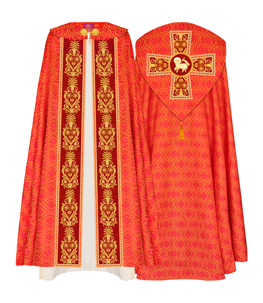 GOTHIC COPE WITH EMBROIDERED MOTIFS
