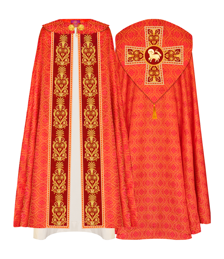 GOTHIC COPE WITH EMBROIDERED MOTIFS