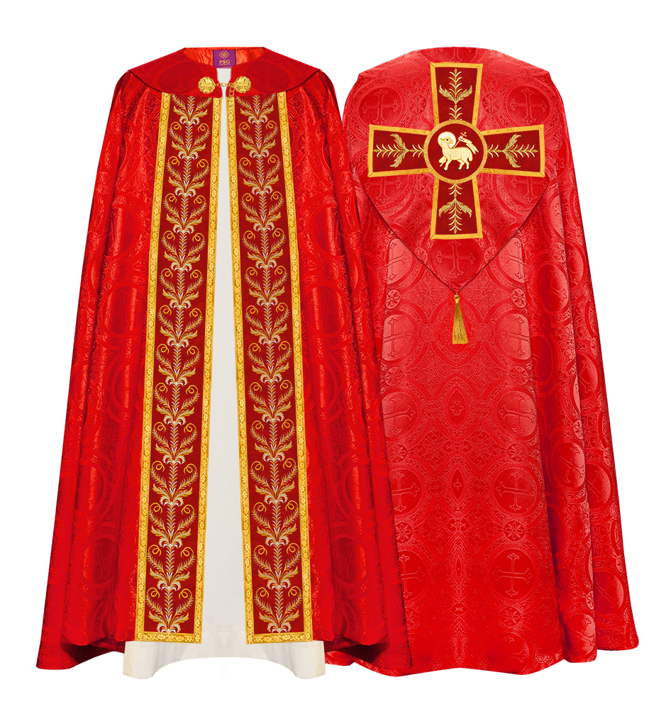 GOTHIC COPE WITH ENHANCED EMBROIDERY