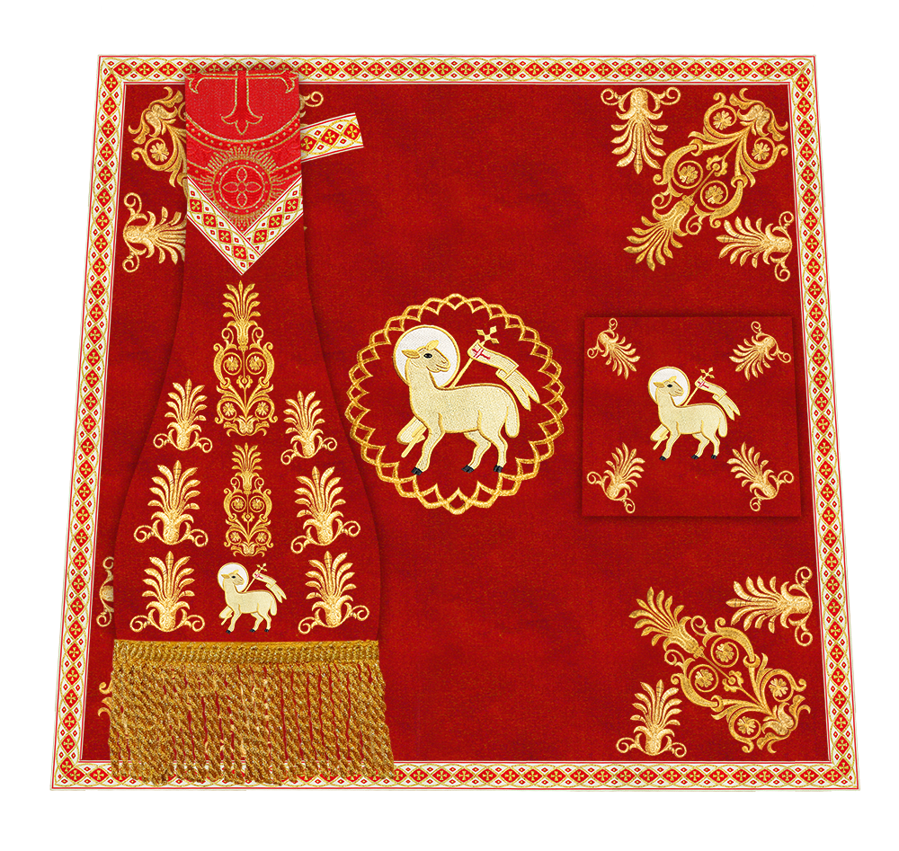 Embroidered Motif and Trims Mass Set