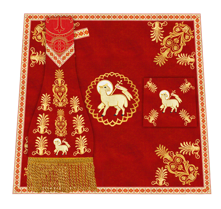 Embroidered Motif and Trims Mass Set