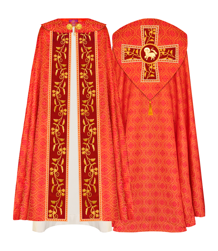 GOTHIC COPE VESTMENTS ORNATED WITH FLORAL DESIGN