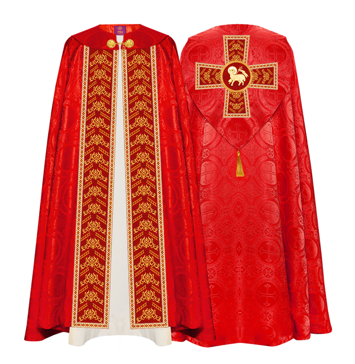GOTHIC COPE VESTMENTS WITH ADORNED MOTIFS