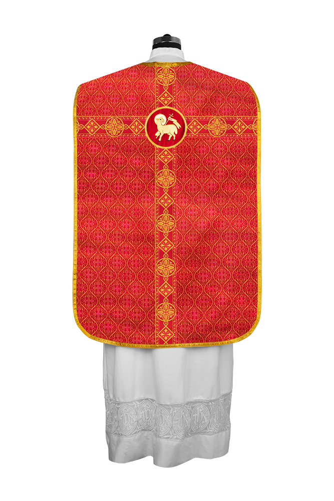 Embroidered Roman Chasuble Vestment