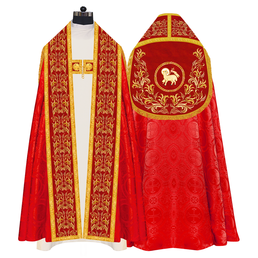 Roman Cope Vestment with Adorned Orphery