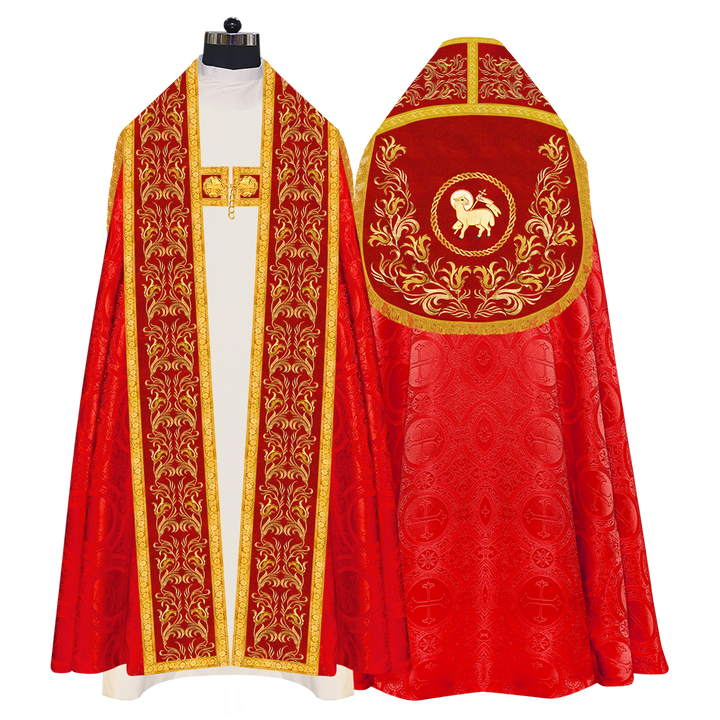 Roman Cope Vestment with Adorned Orphery