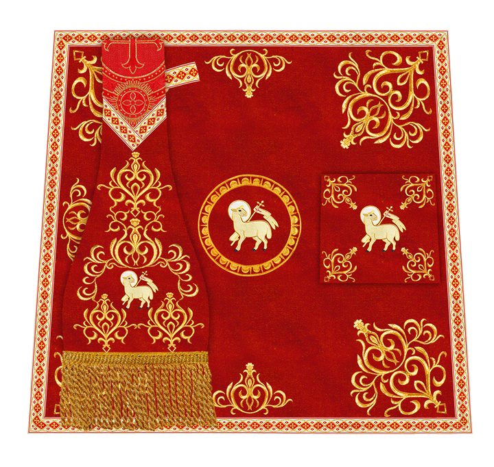 Emboidery Church Mass Set