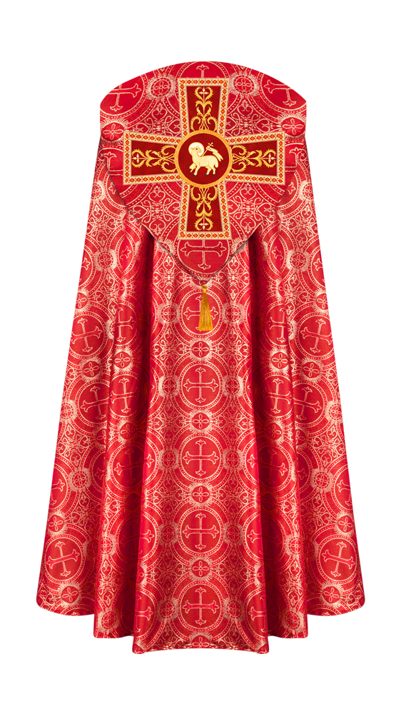 GOTHIC COPE VESTMENTS WITH ADORNED ORPHREY