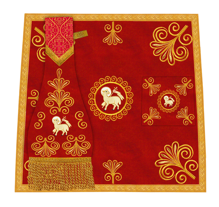 Elegant mass set with rich embroidery - Flourish collection