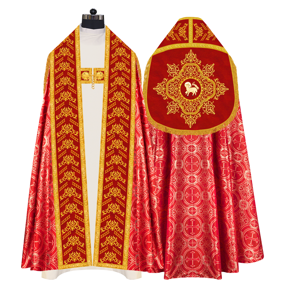 Visitation Roman style cope vestments - Bernice collection