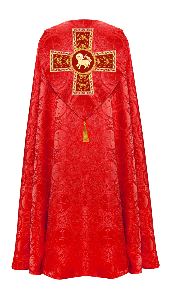 GOTHIC COPE VESTMENTS WITH ADORNED MOTIFS