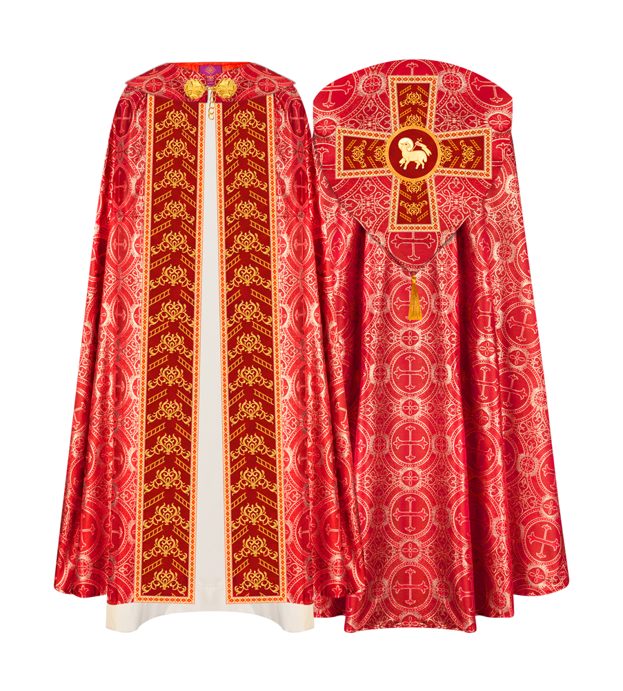 GOTHIC COPE VESTMENTS WITH ADORNED MOTIFS