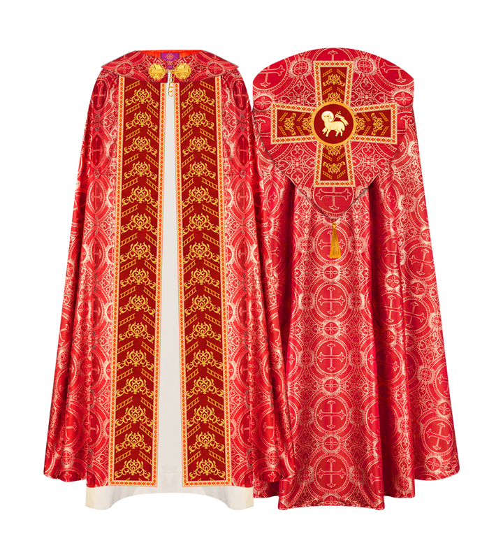 GOTHIC COPE VESTMENTS WITH ADORNED MOTIFS