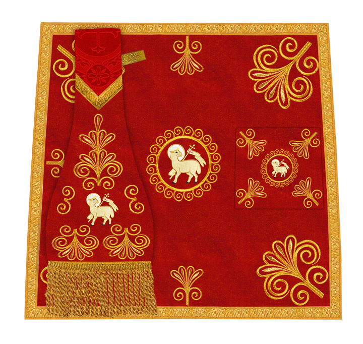 Elegant mass set with rich embroidery - Flourish collection