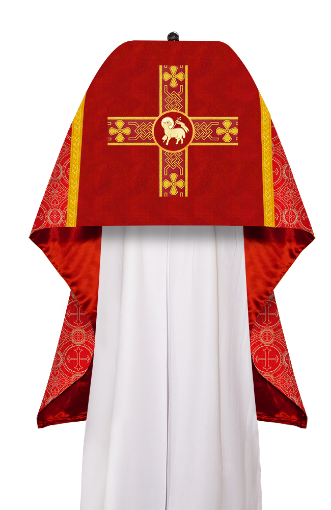 Liturgical Motif embroidered Veil