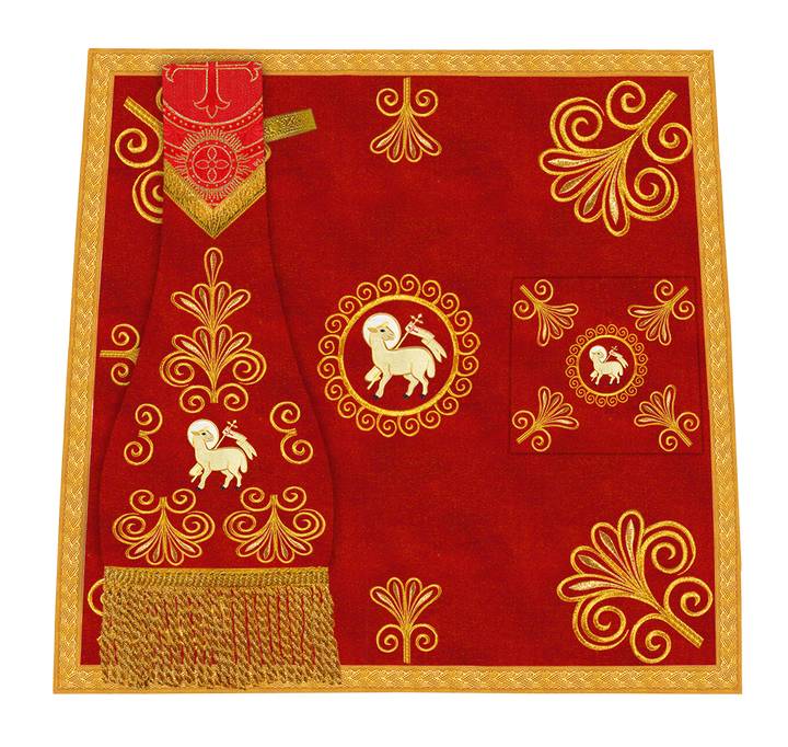 Elegant mass set with rich embroidery - Flourish collection