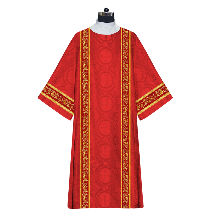 DALMATICS VESTMENT WITH ORNATE EMBROIDERY
