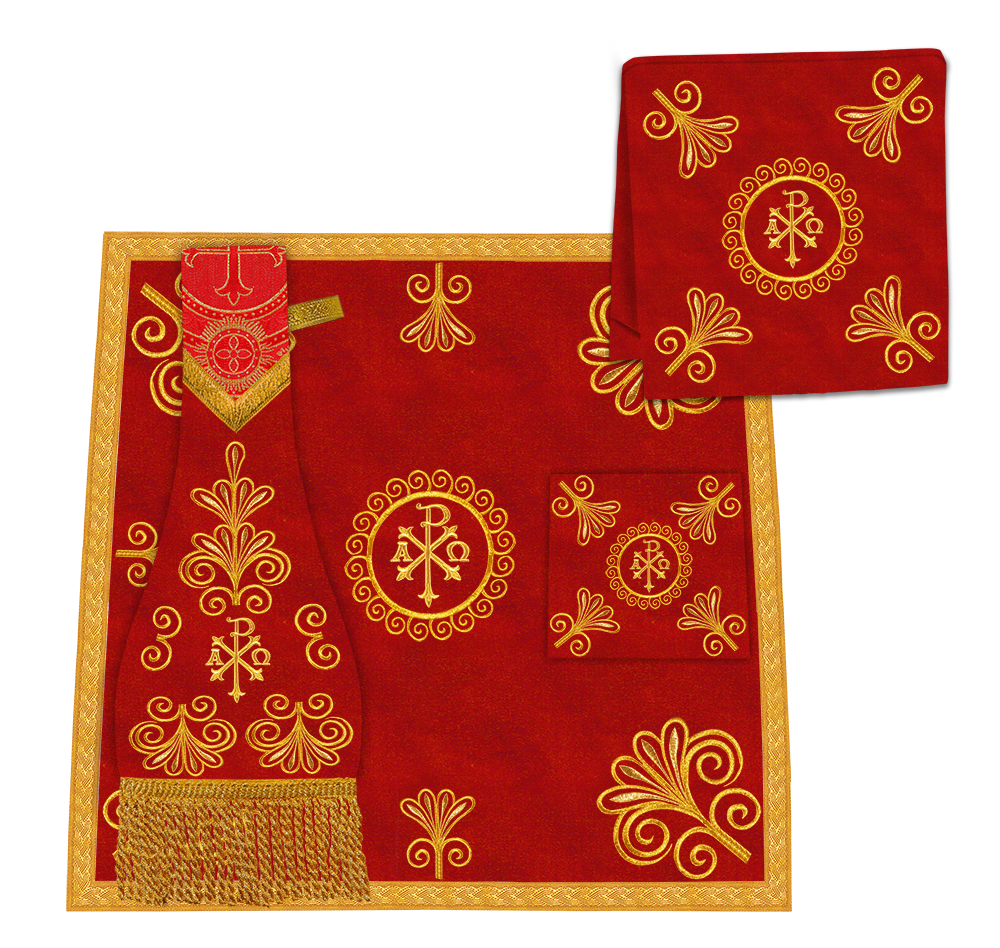 Altar Cloth with Liturgical Motif