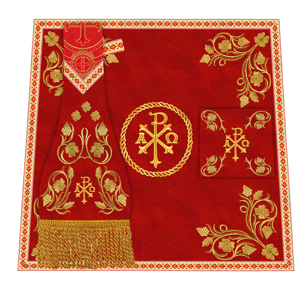 Grapes Embroidery Mass set with Motif