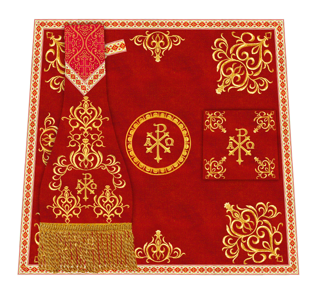 Emboidery Church Mass Set