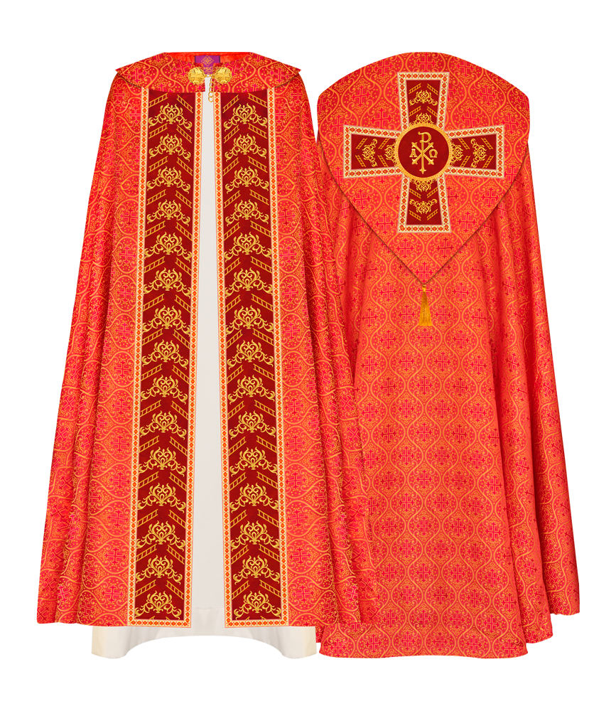 GOTHIC COPE VESTMENTS WITH ADORNED MOTIFS