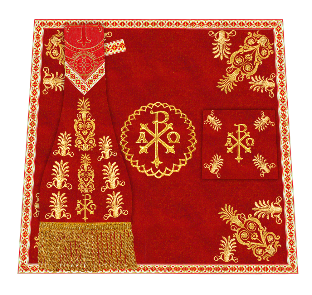 Embroidered Motif and Trims Mass Set