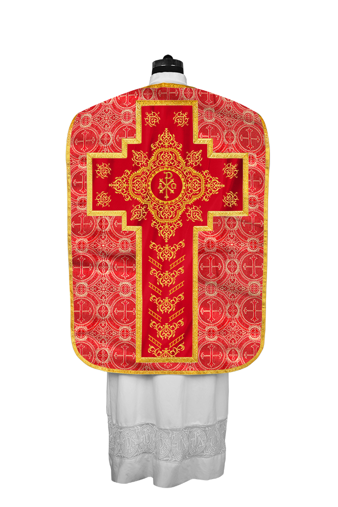 Fiddleback Vestment with Adorned Orphrey