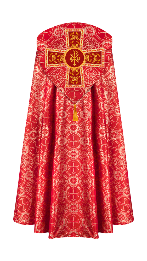 GOTHIC COPE VESTMENTS WITH ADORNED MOTIFS