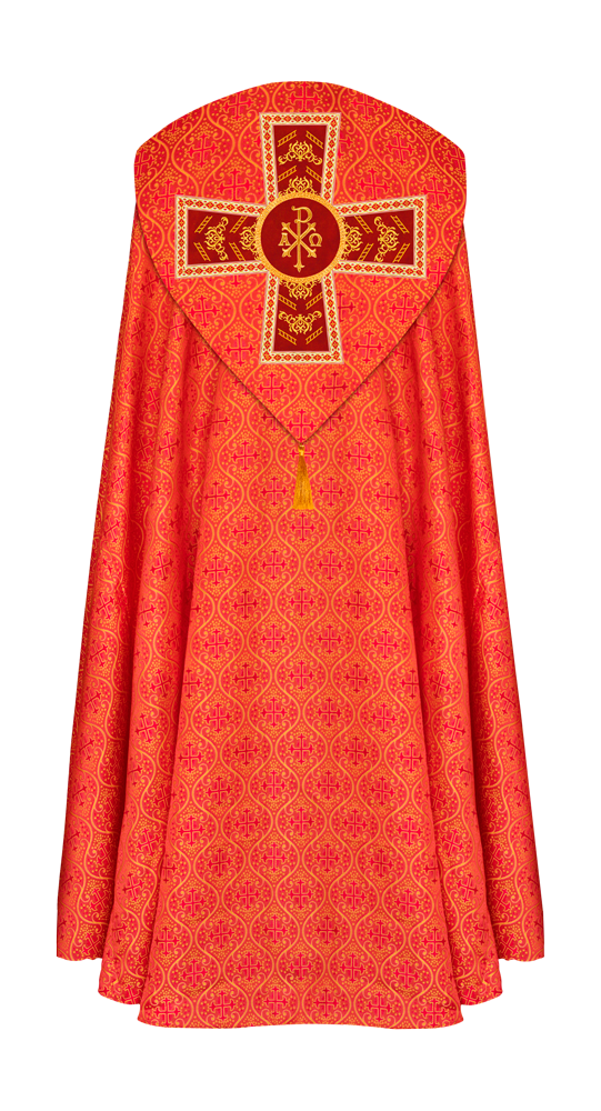 GOTHIC COPE VESTMENTS WITH ADORNED MOTIFS
