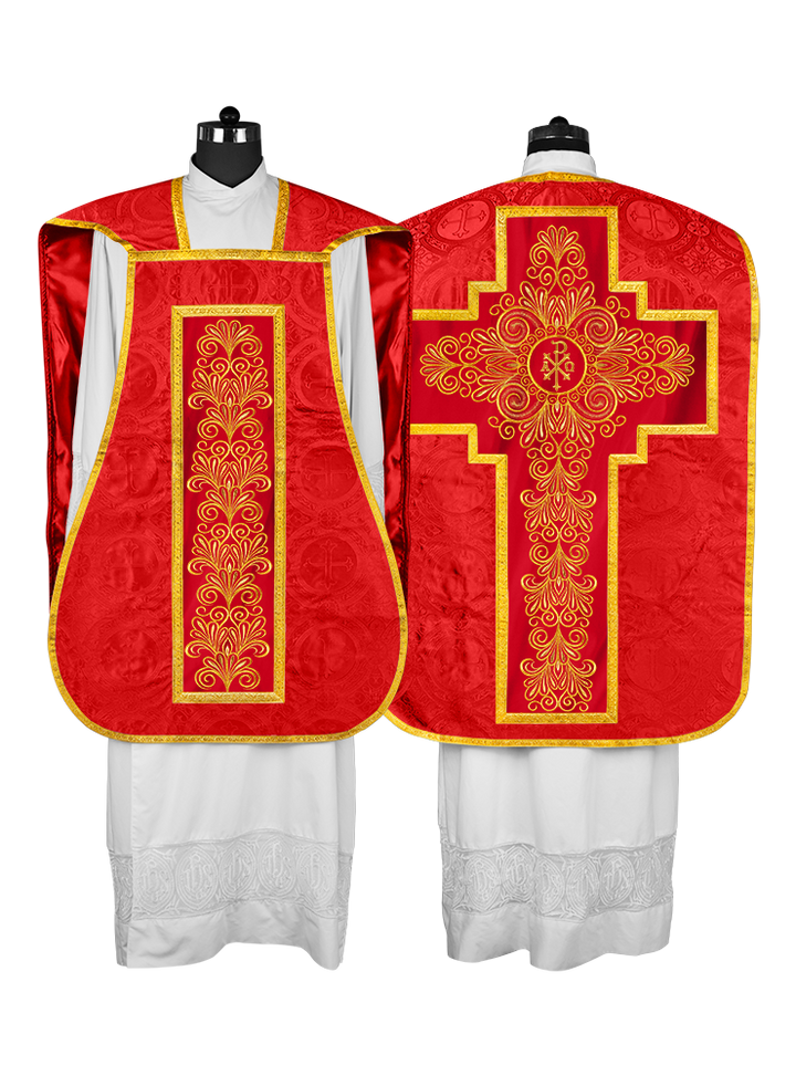 Traditional Roman chasuble vestment - Flourish collection