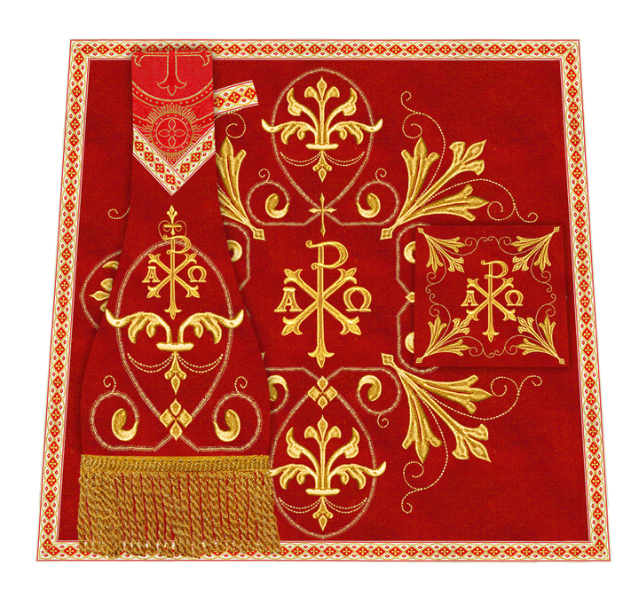 Spiritual Embroidery Mass Set Vestment