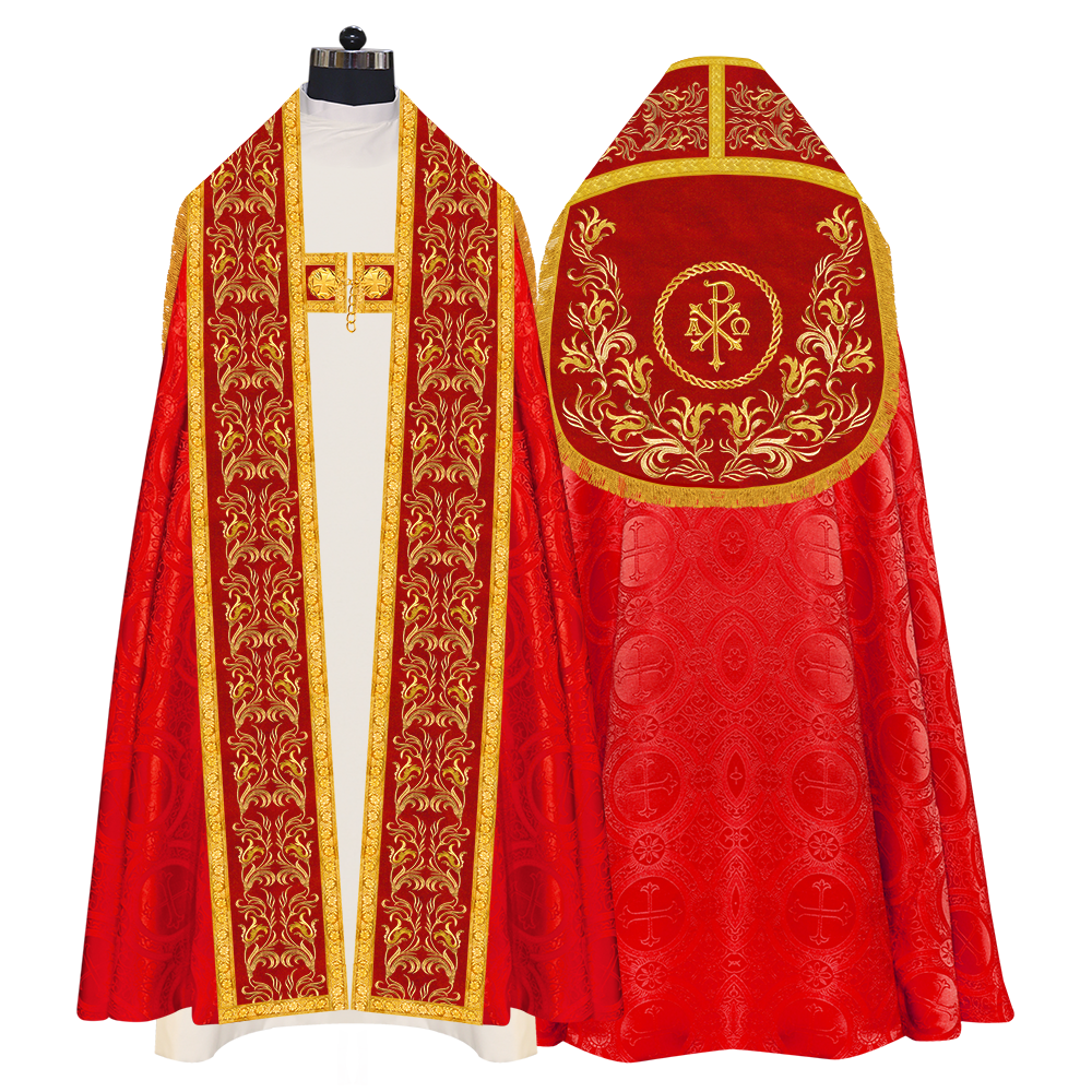 Roman Cope Vestment with Adorned Orphery