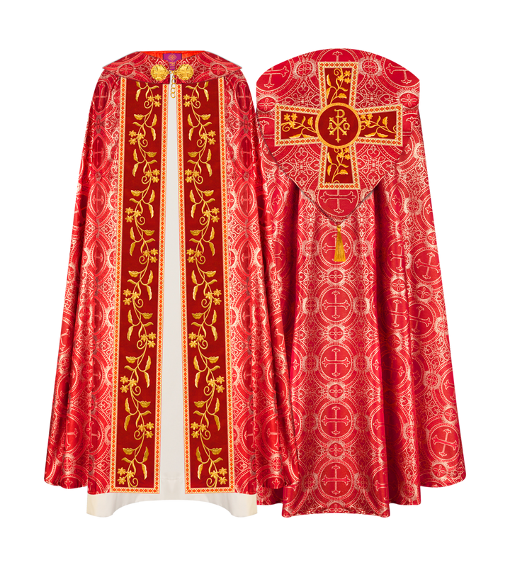 GOTHIC COPE VESTMENTS ORNATED WITH FLORAL DESIGN