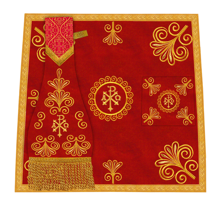 Elegant mass set with rich embroidery - Flourish collection