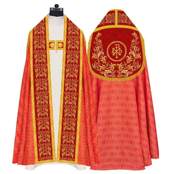 Roman Cope Vestment with Adorned Orphery