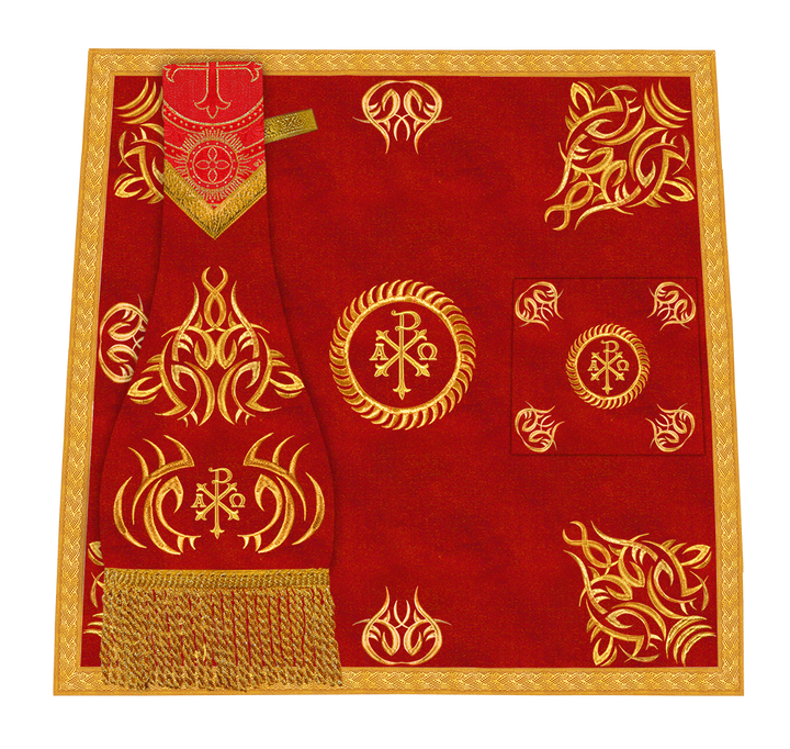 Marvelous mass set with Golden Embroidery - Angelic collection