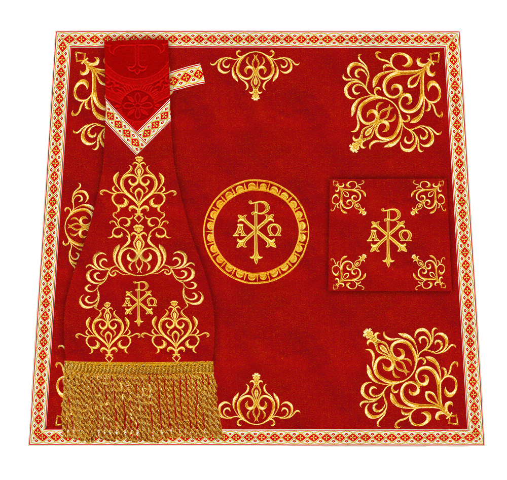 Emboidery Church Mass Set