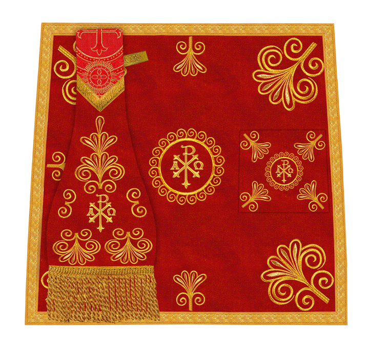 Elegant mass set with rich embroidery - Flourish collection