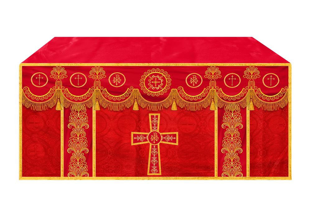 Altar Cloth with Liturgical Motif