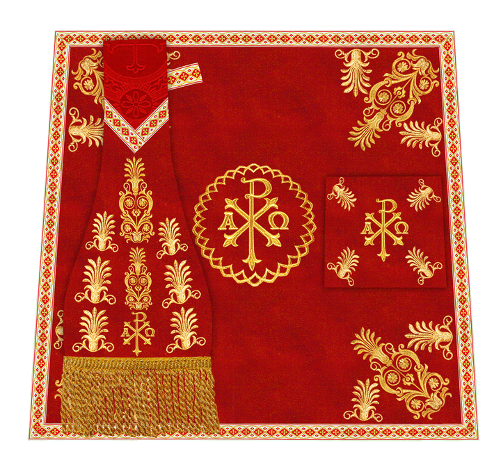 Embroidered Motif and Trims Mass Set