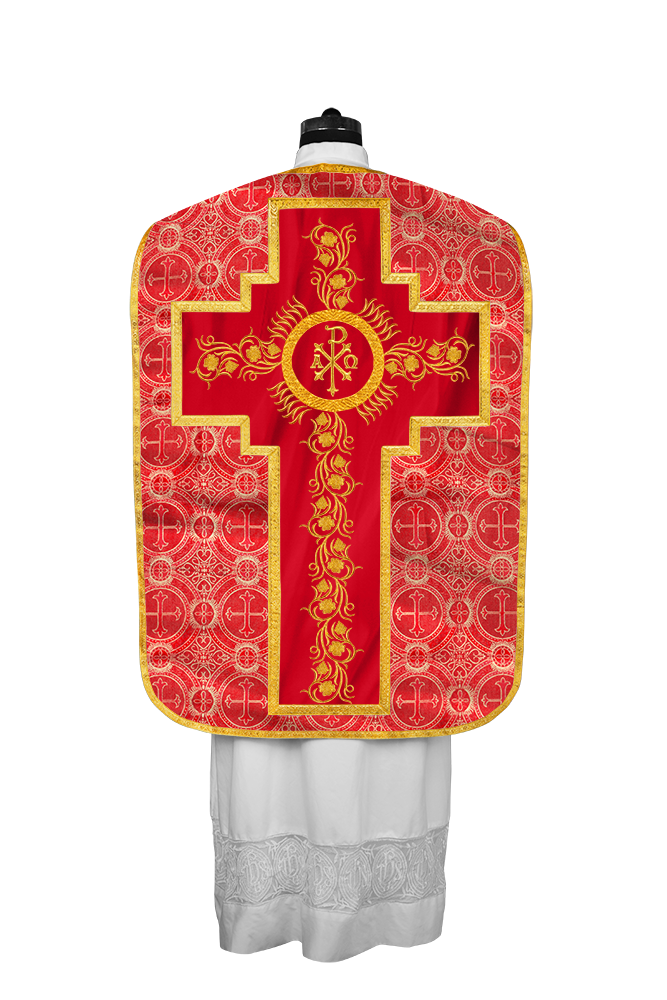 Catholic fiddleback chasuble vestment - Grapes collection