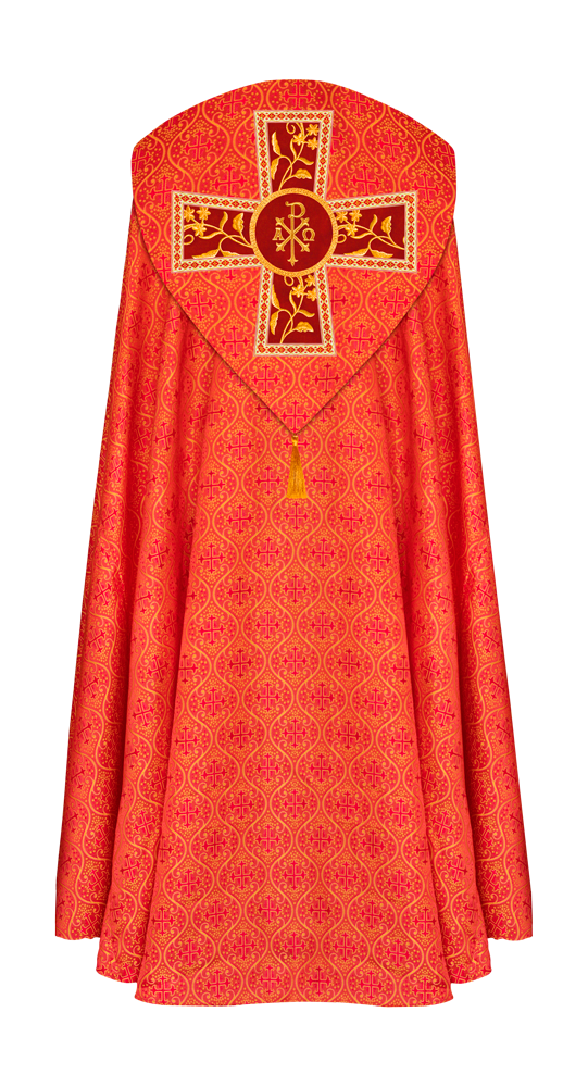 GOTHIC COPE VESTMENTS ORNATED WITH FLORAL DESIGN