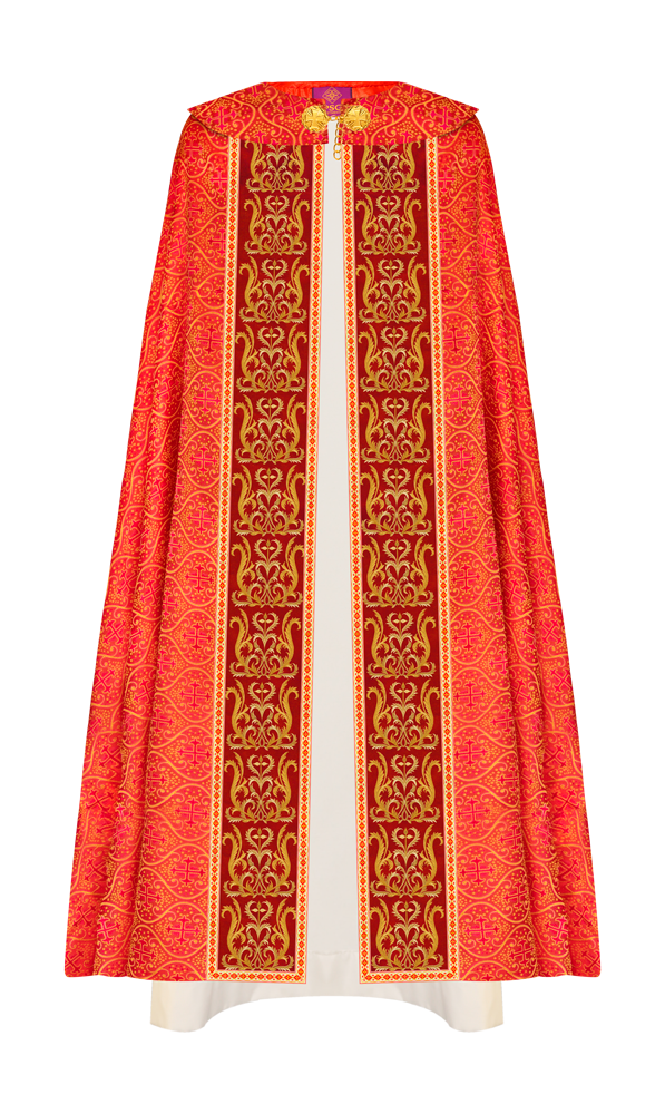 GOTHIC COPE VESTMENTS WITH ADORNED ORPHREY