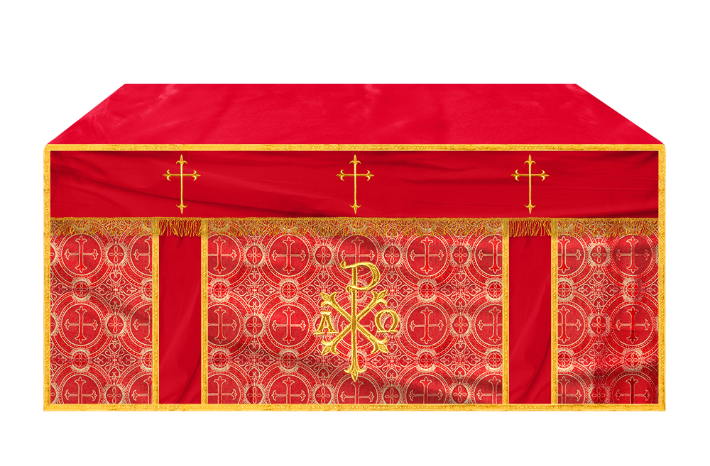 Altar Cloth with Spiritual Cross