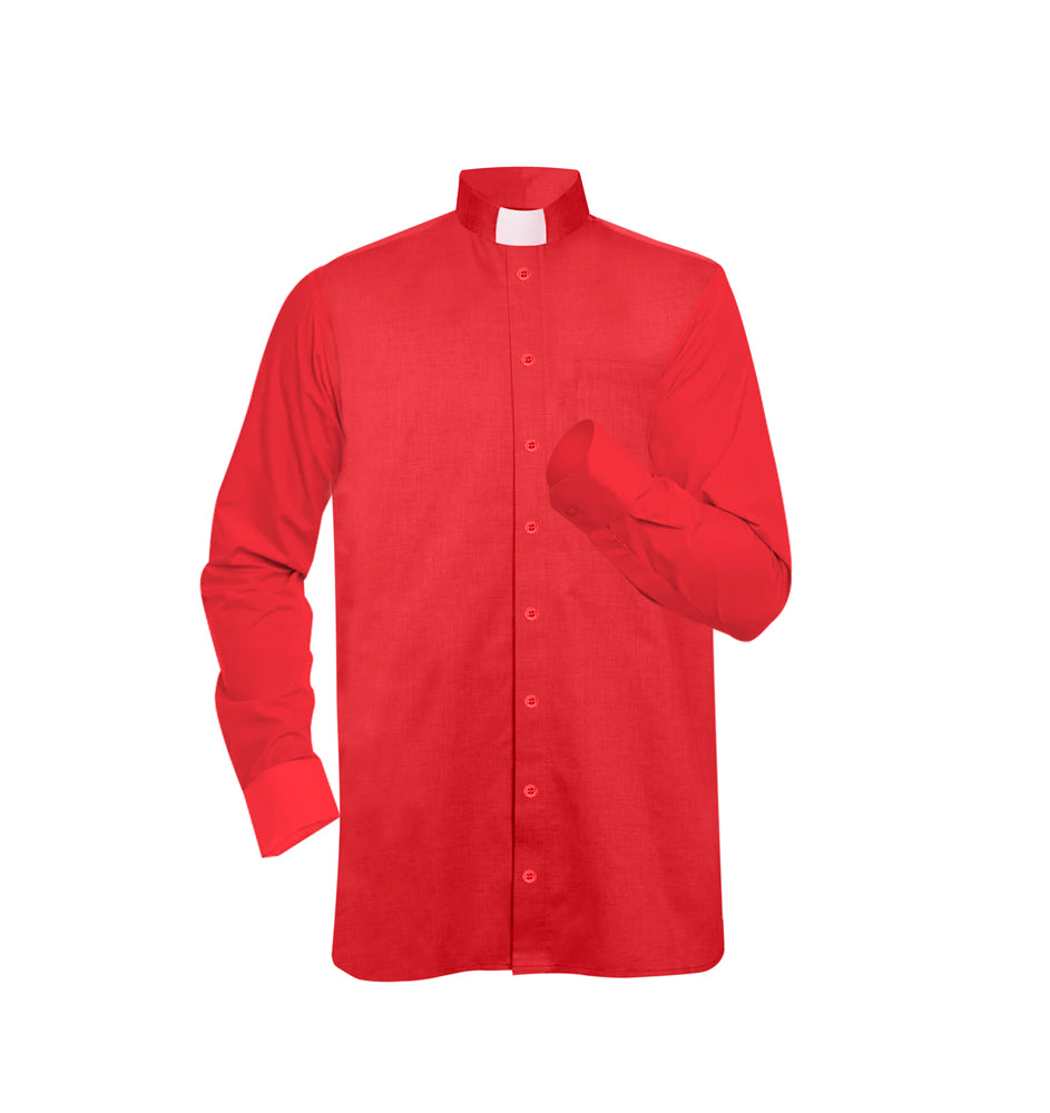 tab collar dress shirt Clergy Shirt with Tab Collar