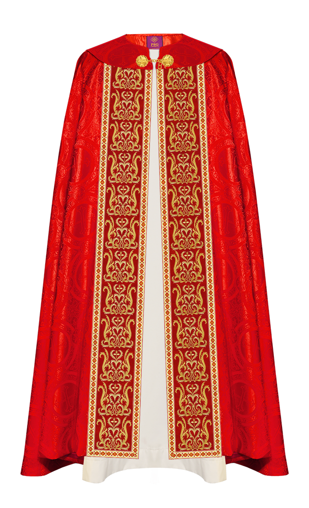 GOTHIC COPE VESTMENTS WITH ADORNED ORPHREY