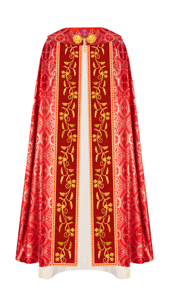 GOTHIC COPE VESTMENTS ORNATED WITH FLORAL DESIGN
